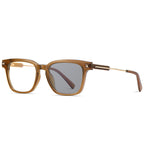 SQUARE METAL COLOR-CHANGING MULTIFOCAL READING GLASSES
