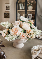 Real Touch Peony Flowers in Soft Pink - 26"