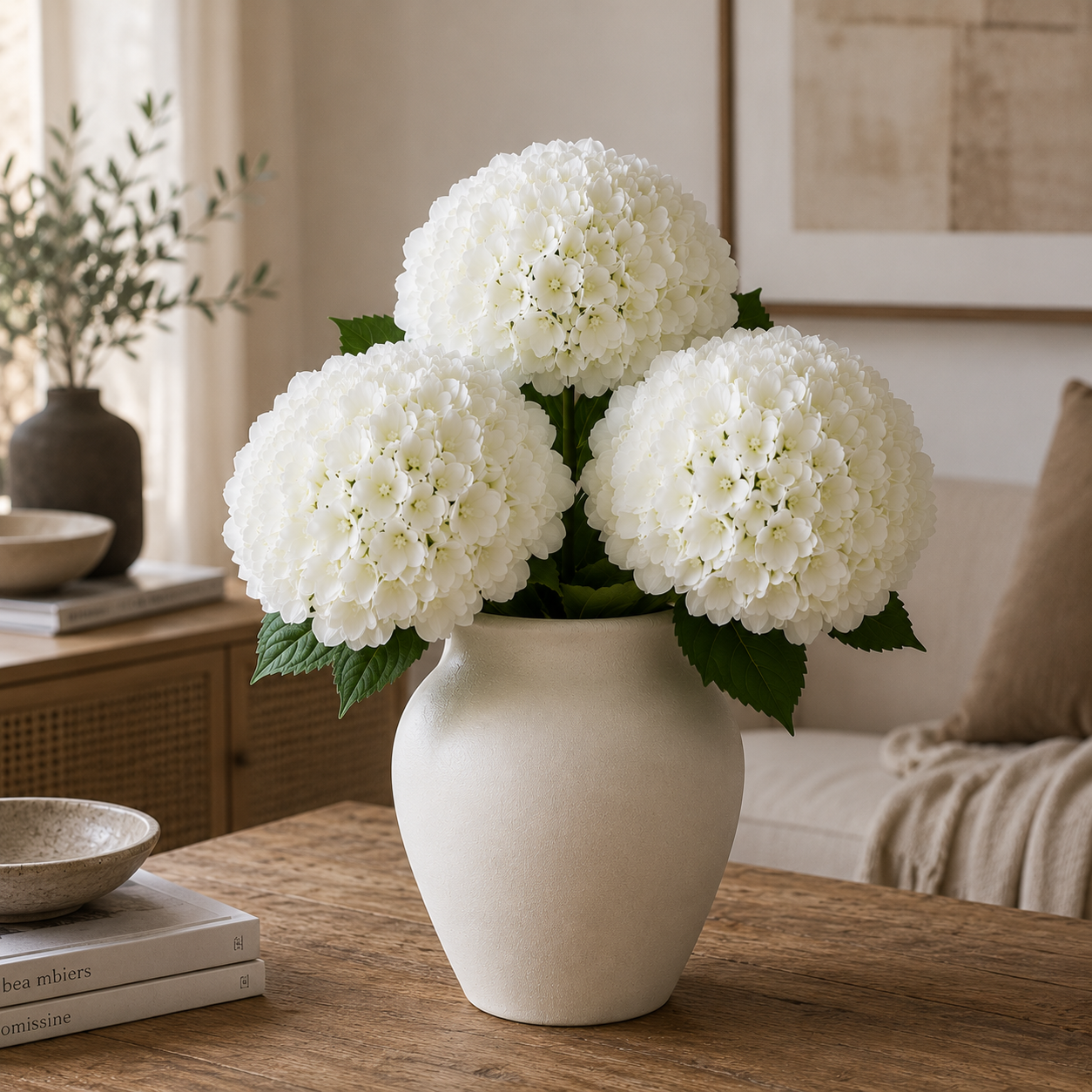 Luxe Kunst Hortensia Tak