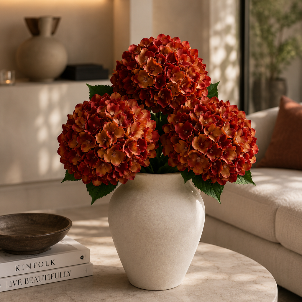 Luxe Kunst Hortensia Tak