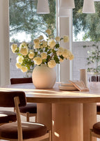 SAVE - Faux Snowball Hydrangea in Crisp White - 43.5"