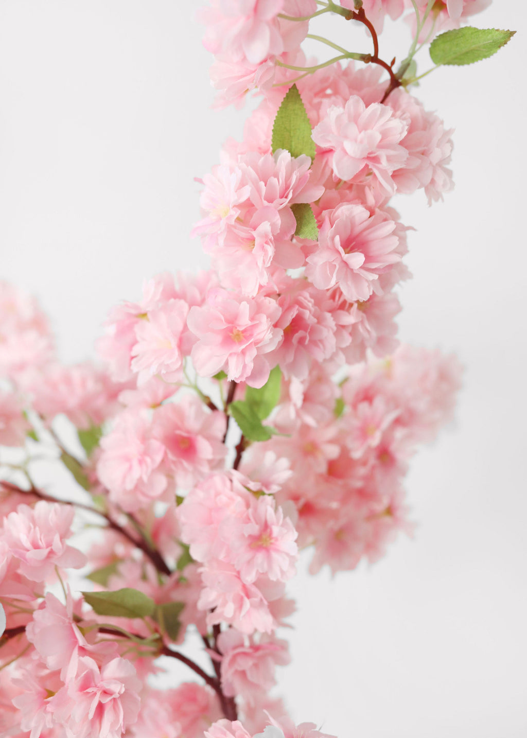 Artificial Spring Cherry Blossom Branch in Pink - 40"