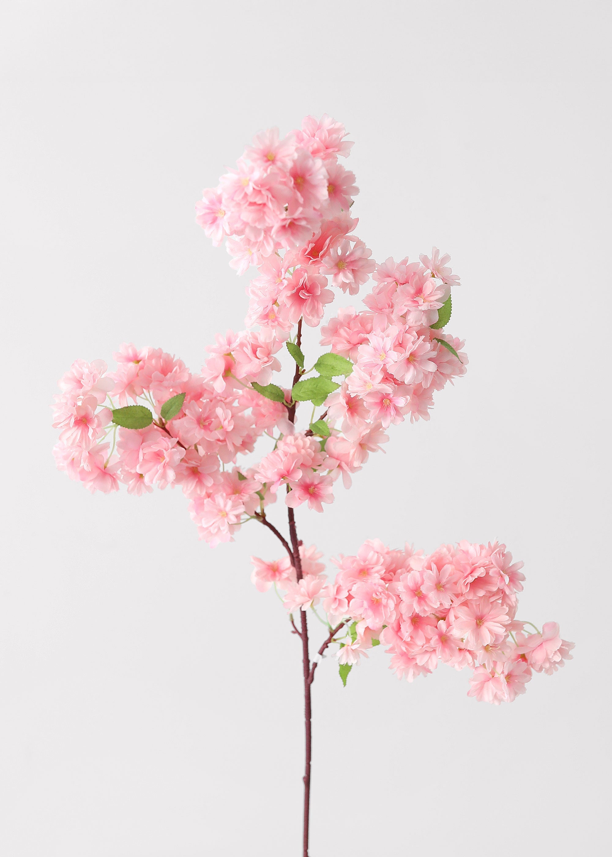 Artificial Spring Cherry Blossom Branch in Pink - 40"