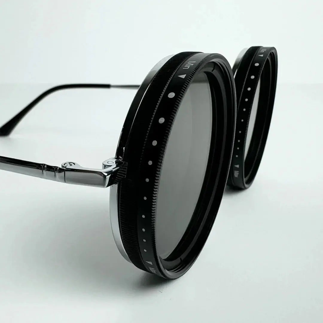 Adjustable Tint Sunglasses with Built-in ND Filter (Polarized)