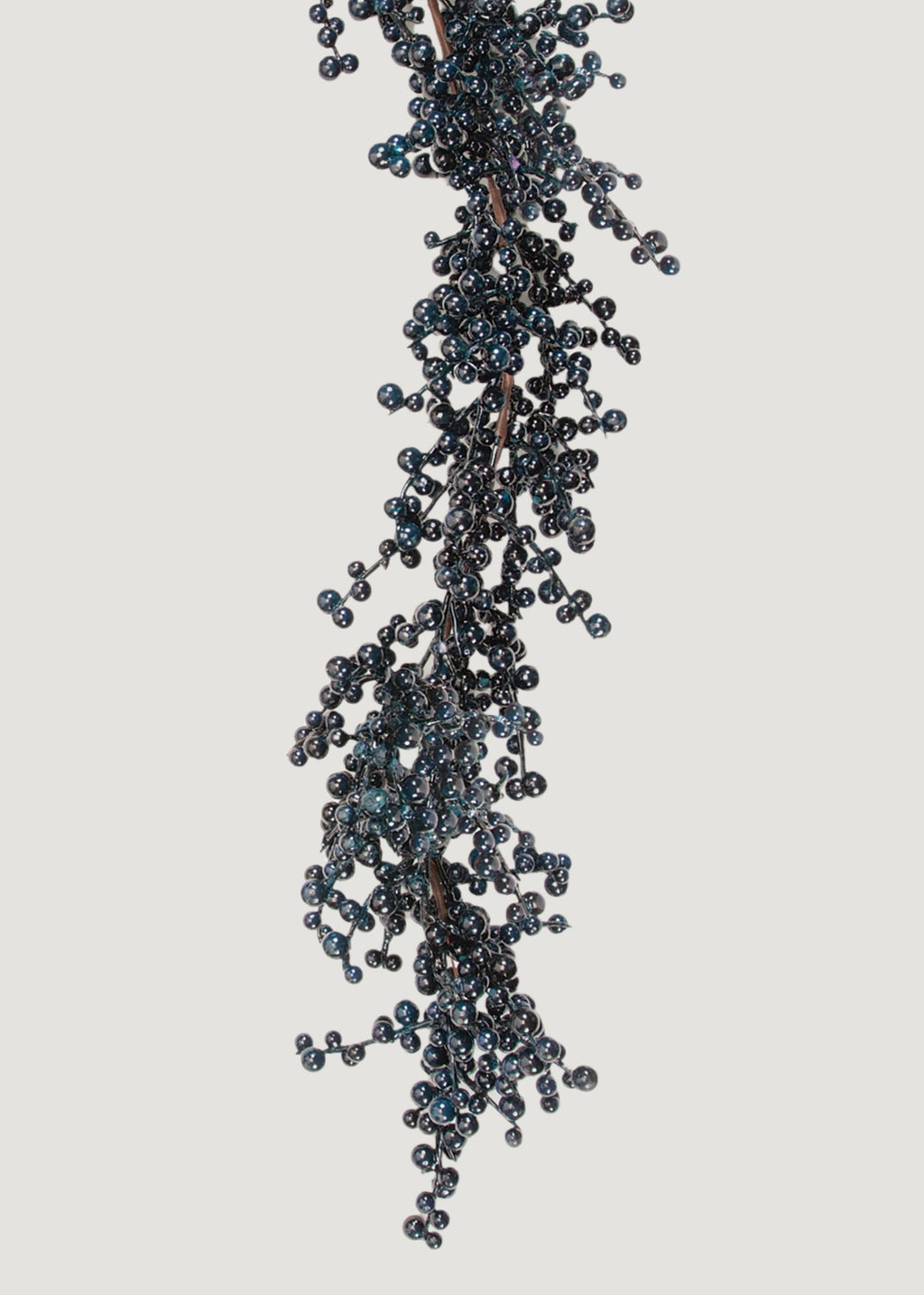 Burst of Blue Holiday Berry Garland - 72"