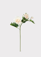 Real Touch Peony Flowers in Soft Pink - 26"