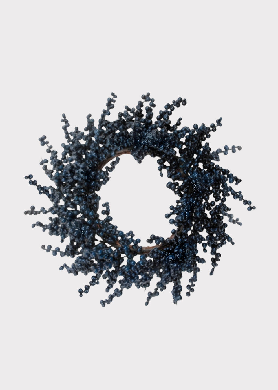 Burst of Blue Holiday Berry Wreath  - 20"