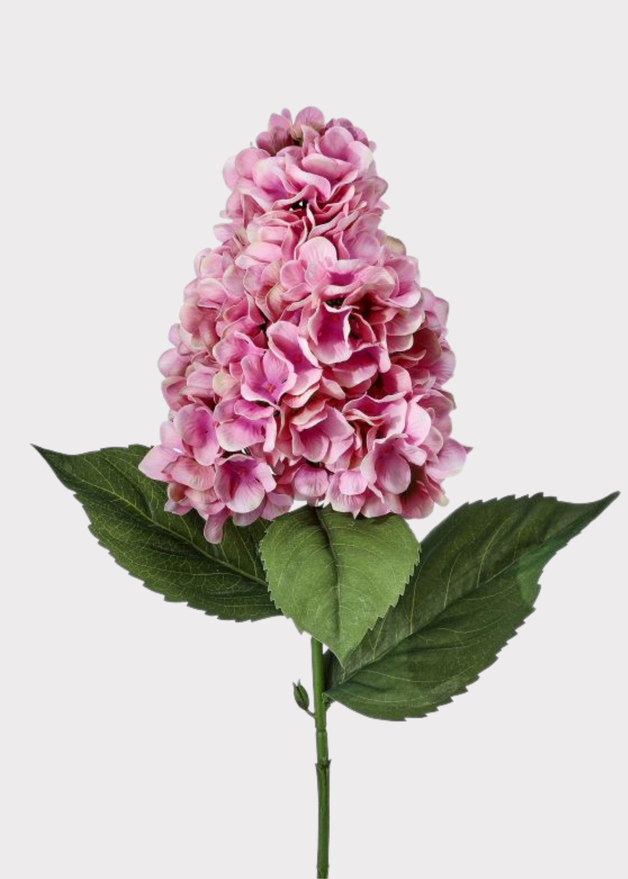 UV Treated Pink Cone Hydrangea Outdoor Fake Flower - 29"