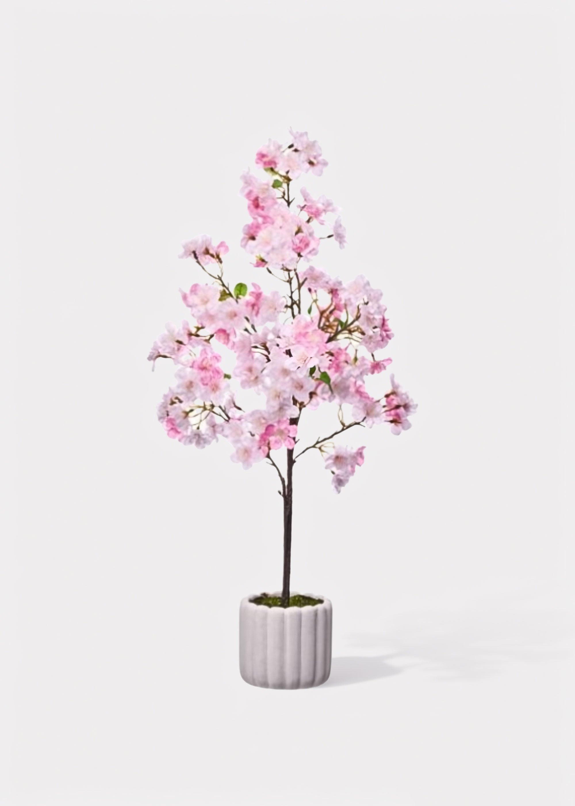 Pink Artificial Cherry Blossom Tree Potted Arrangement - 30"