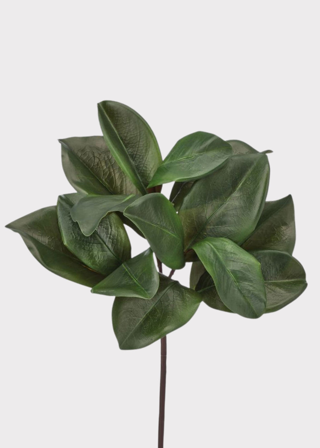 UV Treated Indoor/Outdoor Artificial Magnolia Leaf Spray - 16"