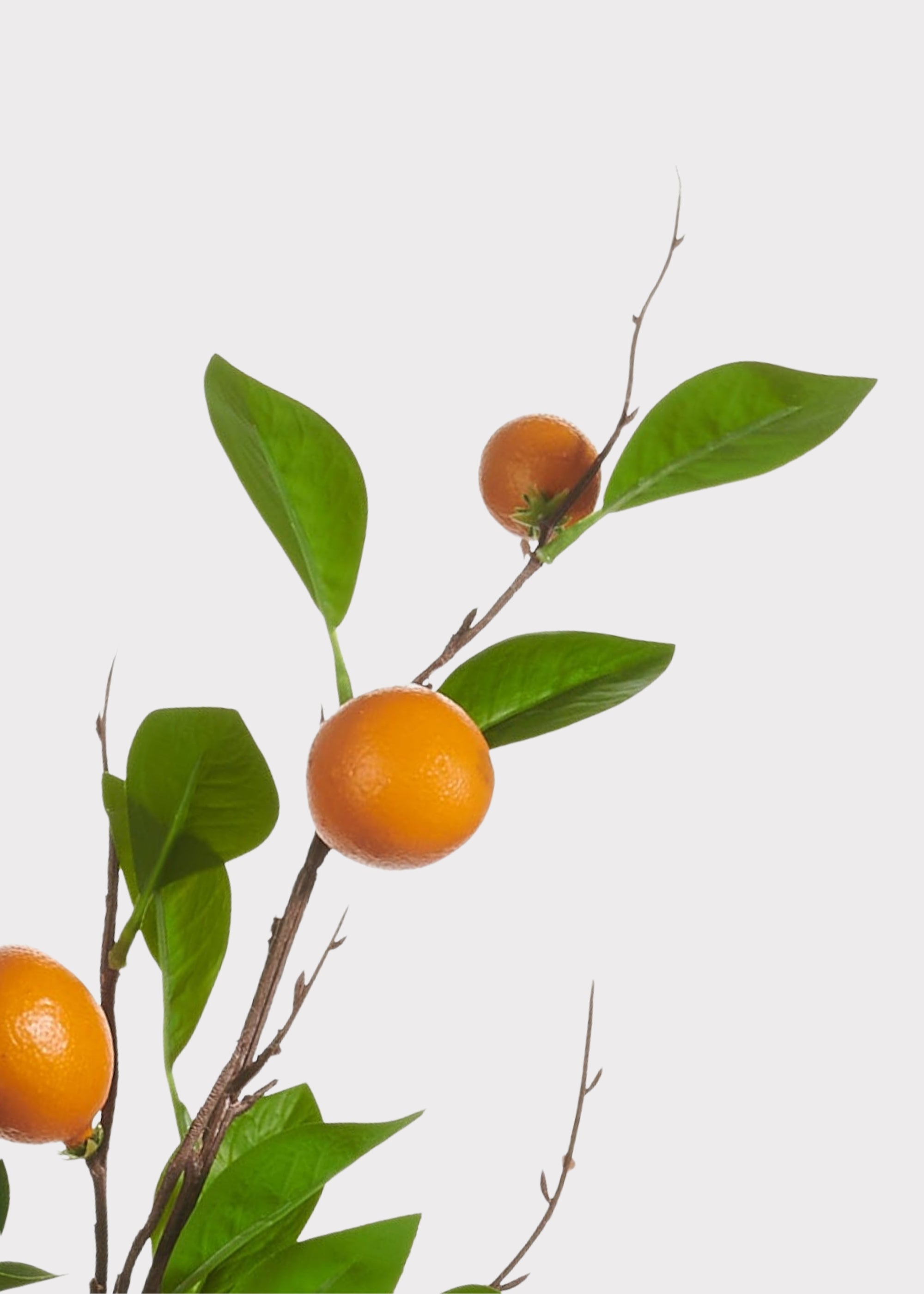 Artificial Fruit Orange Branch - 36"