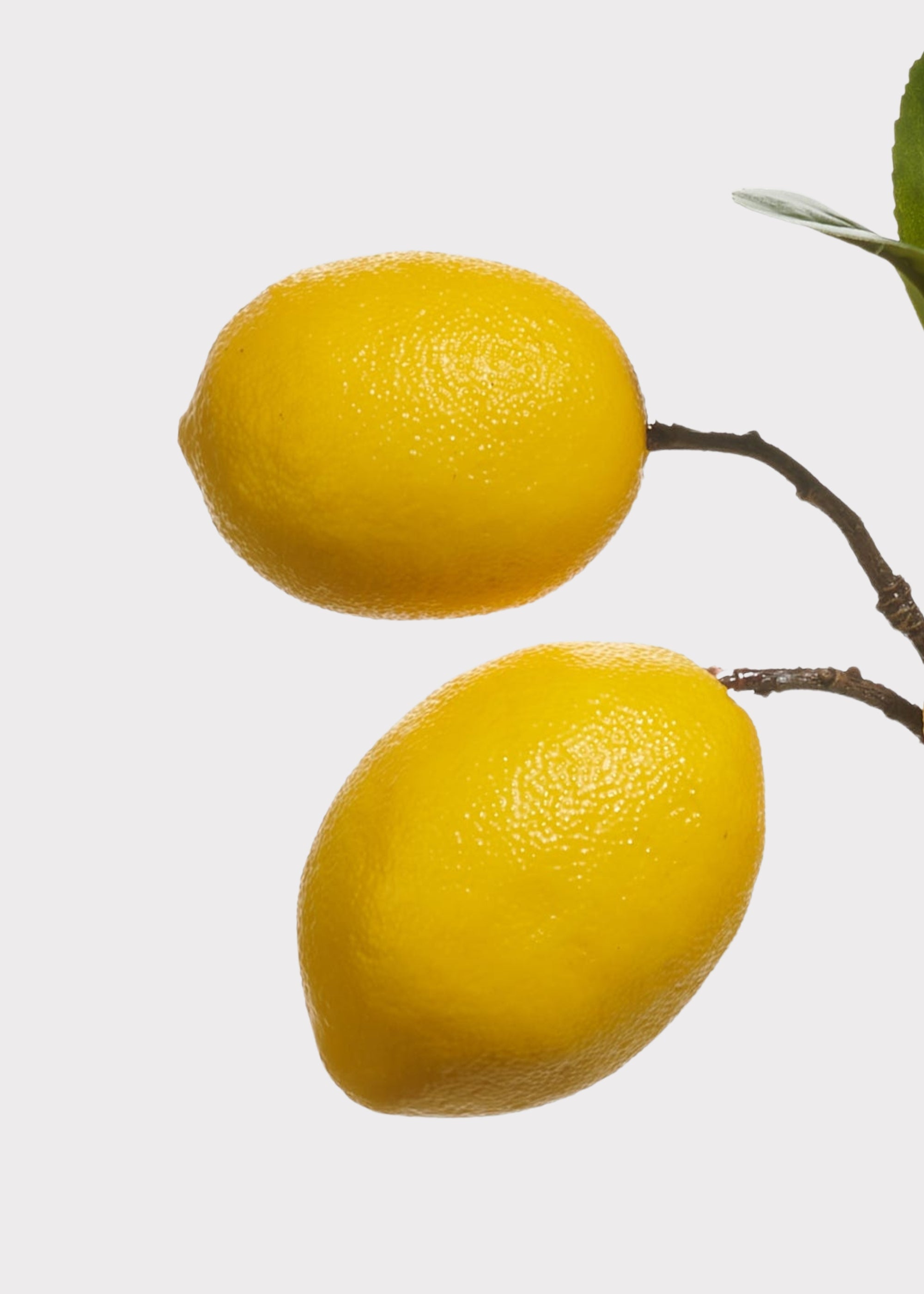 Artificial Lemon Fruit Spray in Yellow - 20"