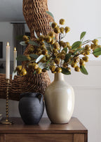Faux Pear Fruit Branch - 39"