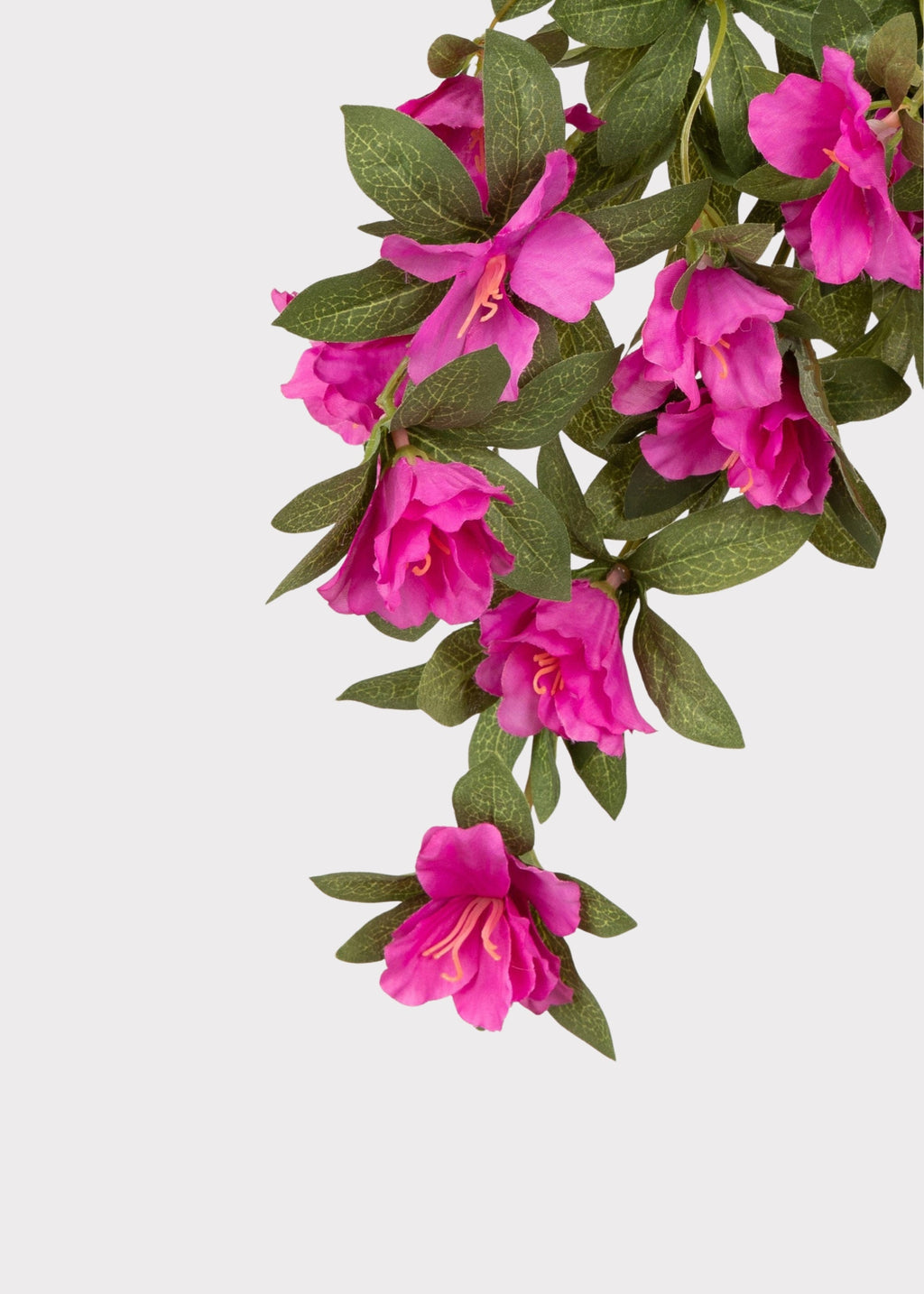 UV Treated Indoor/Outdoor Fake Azalea Hanging Bush - 24"