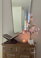 Pink Artificial Cherry Blossom Tree Potted Arrangement - 30"
