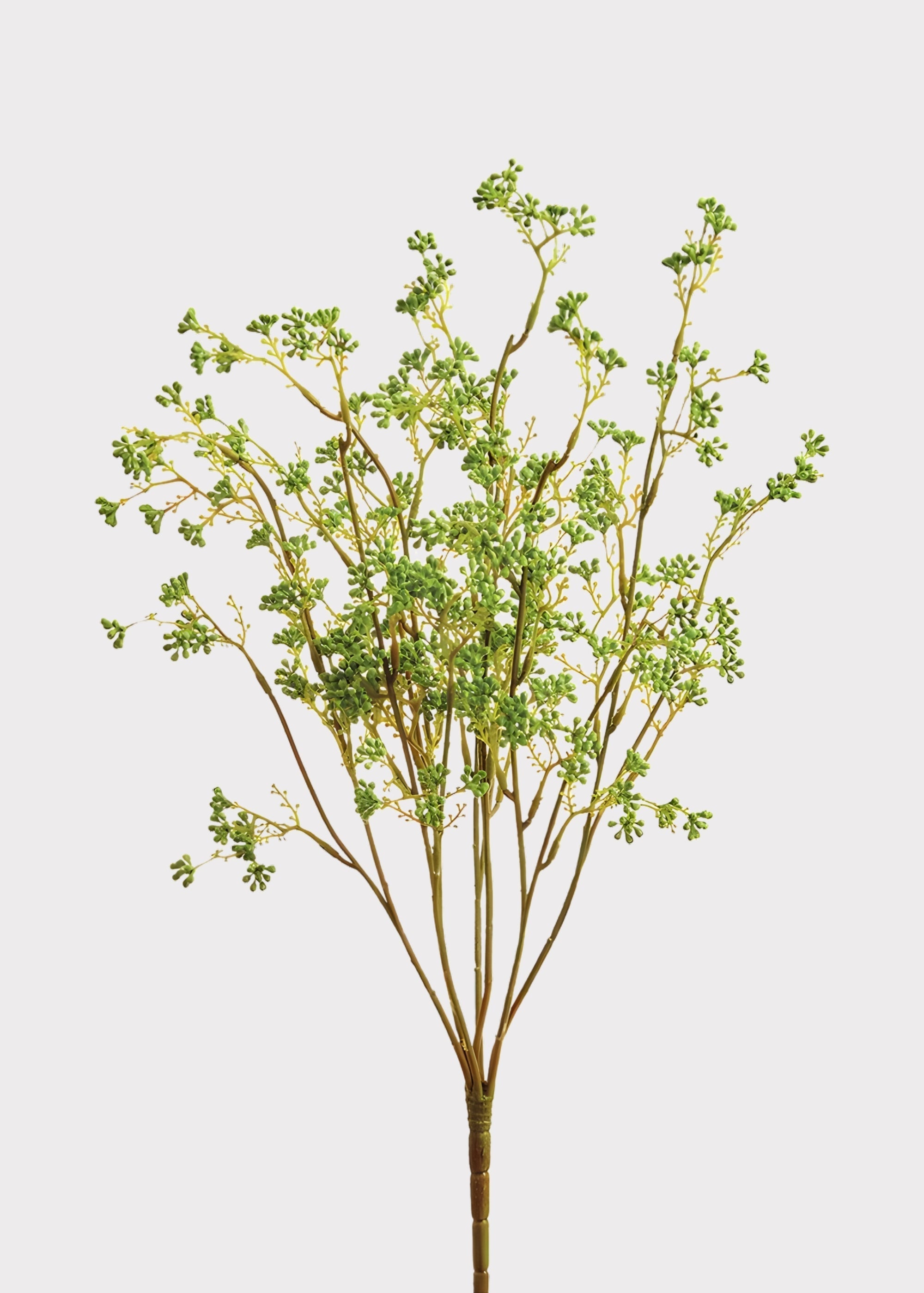 Green Artificial Berry Cluster Bush - 21"
