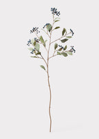 Faux Berry Branch in Blue - 41"