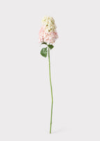 Large Pink Cream Cone Artificial Hydrangea Flower - 40"
