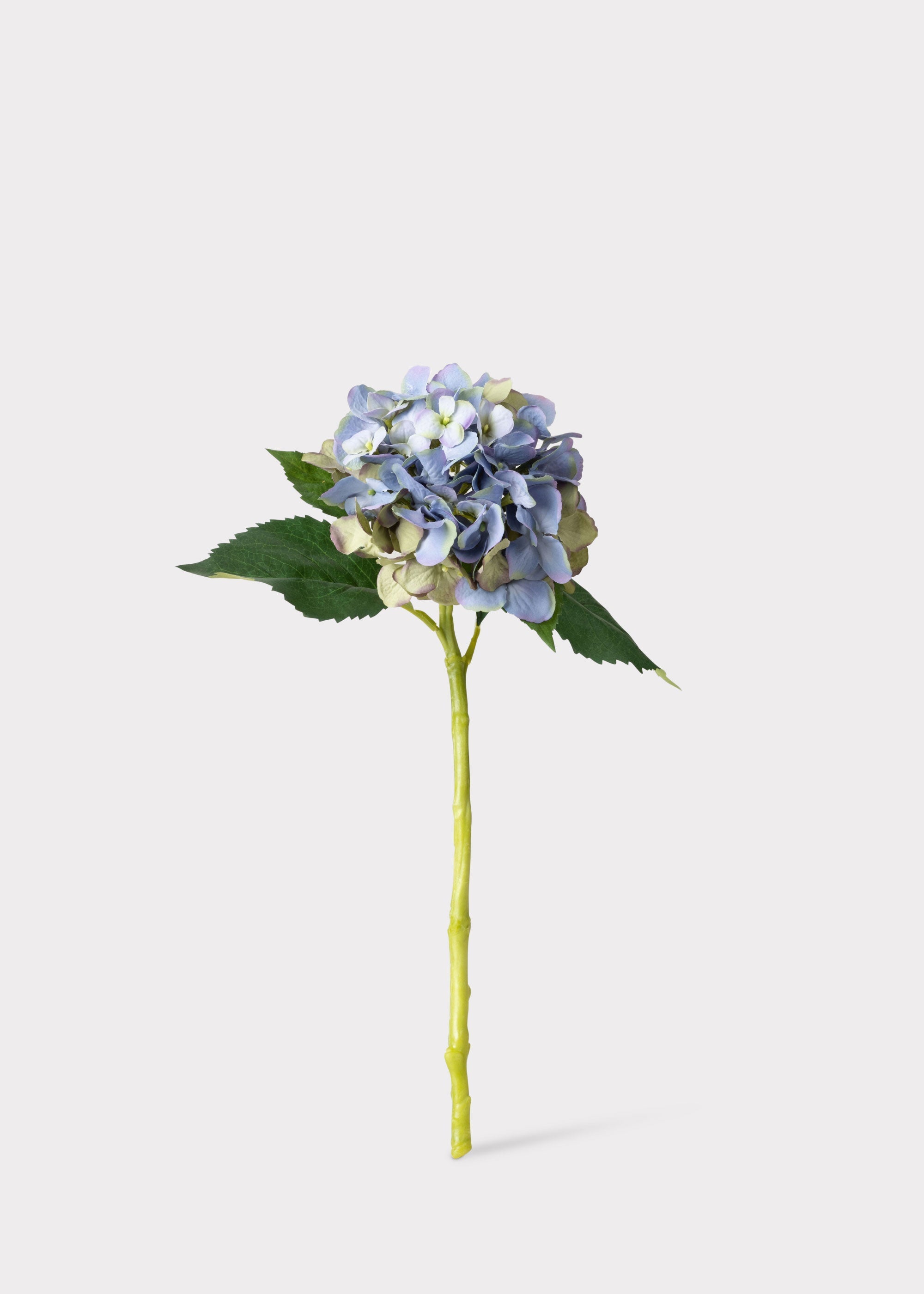Vintage Blue Green Artificial Hydrangea - 19"