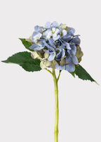 Vintage Blue Green Artificial Hydrangea - 19"