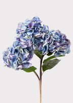 Large Lavender and Blue Artificial Hydrangea - 20"