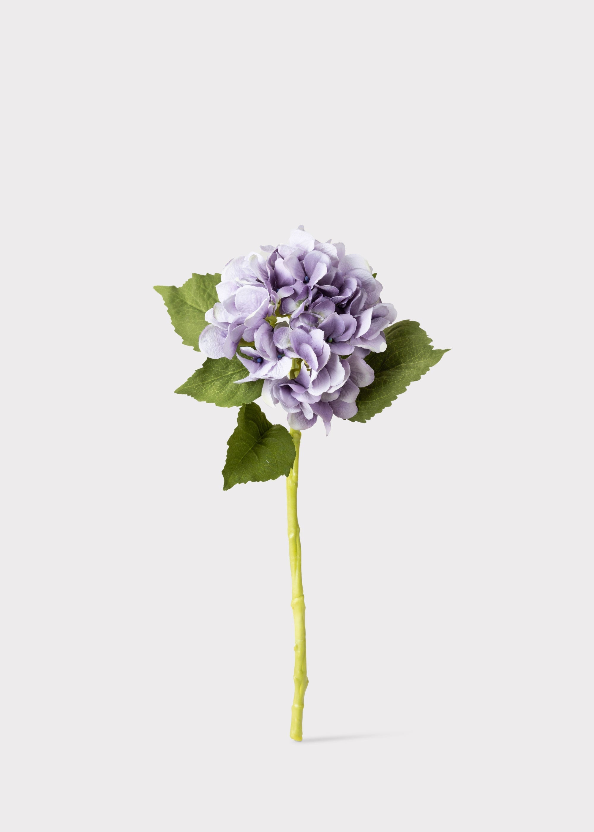 Small Antique Lavender Hydrangea Fake Flower - 19"