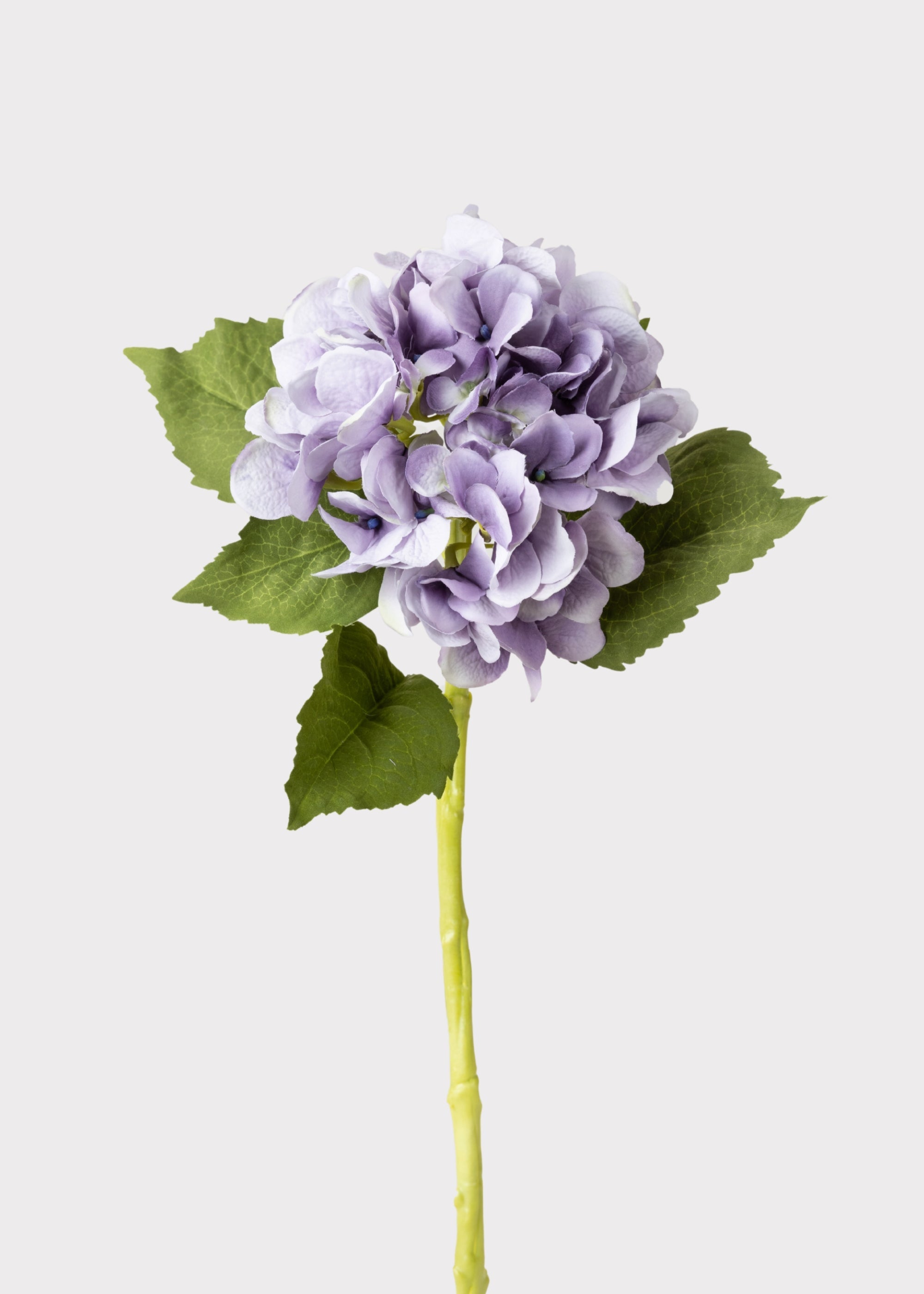 Small Antique Lavender Hydrangea Fake Flower - 19"