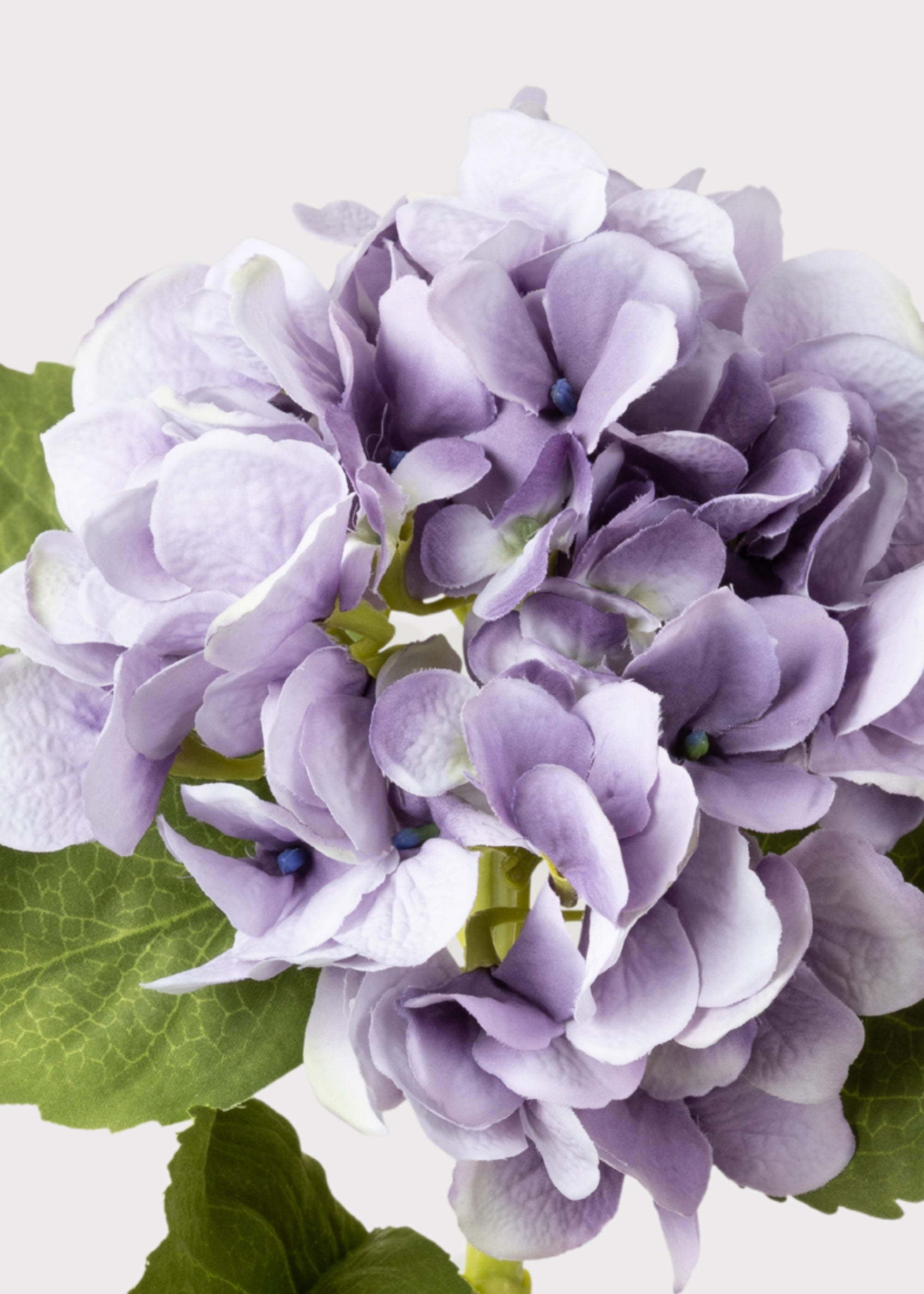 Small Antique Lavender Hydrangea Fake Flower - 19"