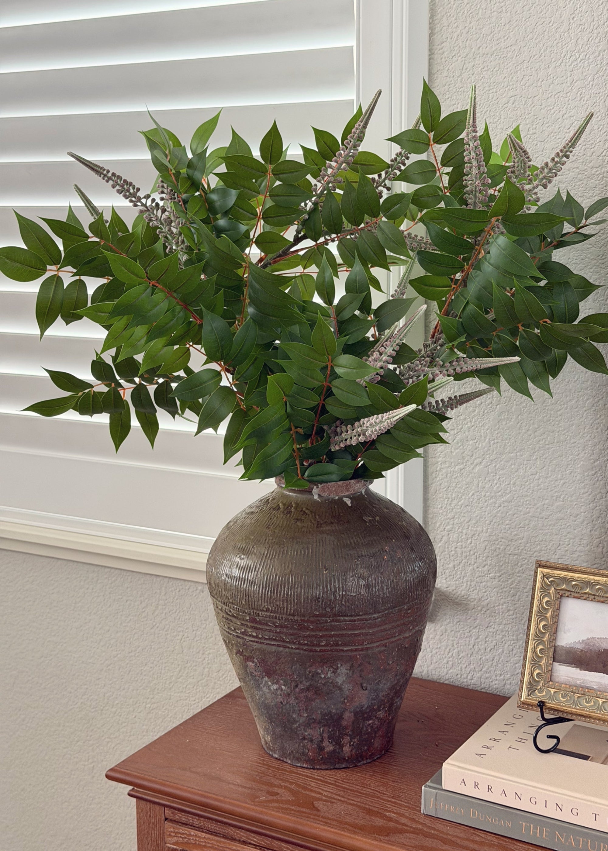 Artificial Blooming Japanese Berry Tree Branch - 42"