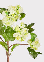 Green Artificial Snowball Flowers - 17"