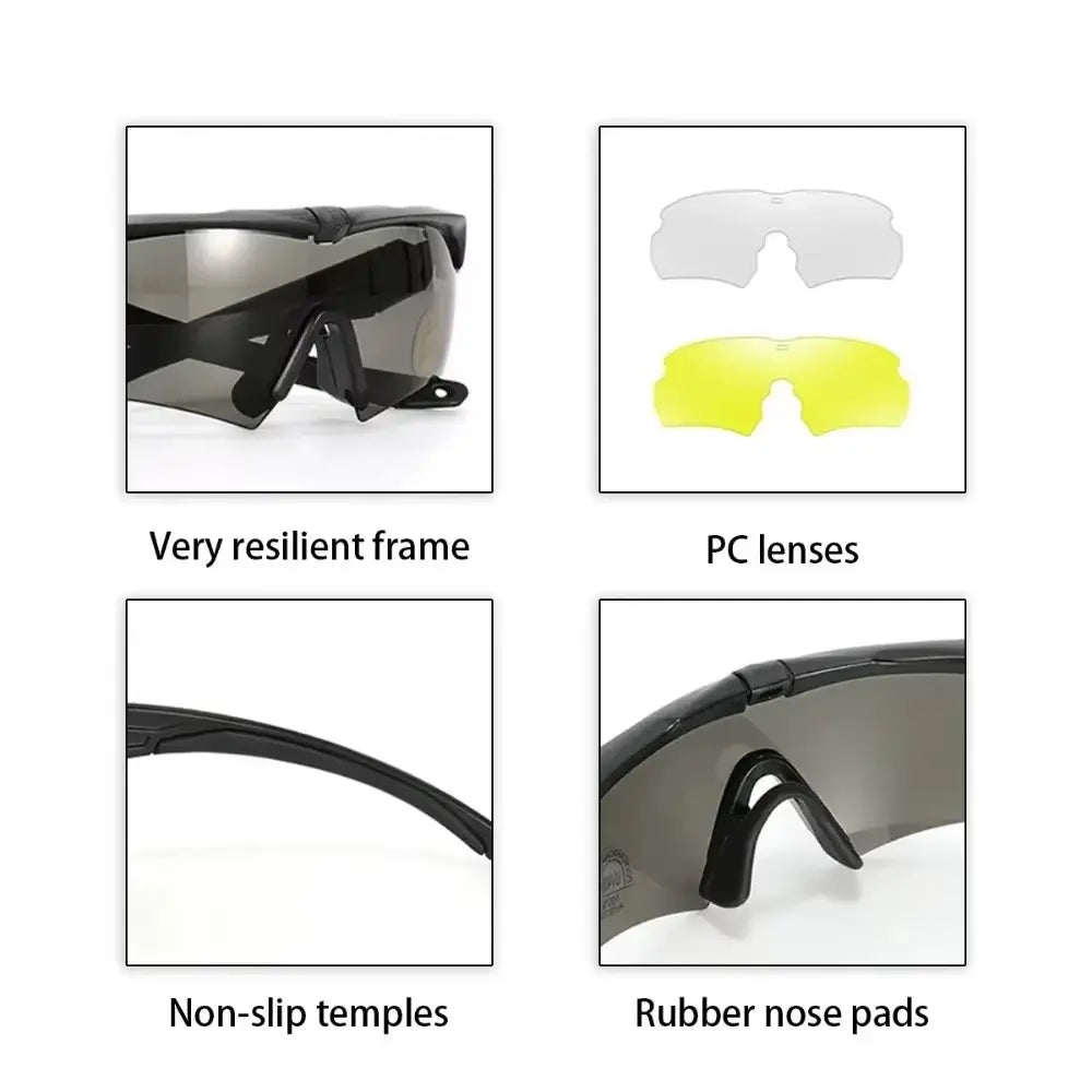 Military Tactical Windproof Glasses