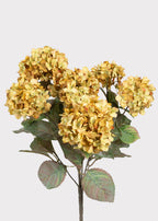 SAVE - Vintage Antique Green Fake Hydrangea Bush - 20"