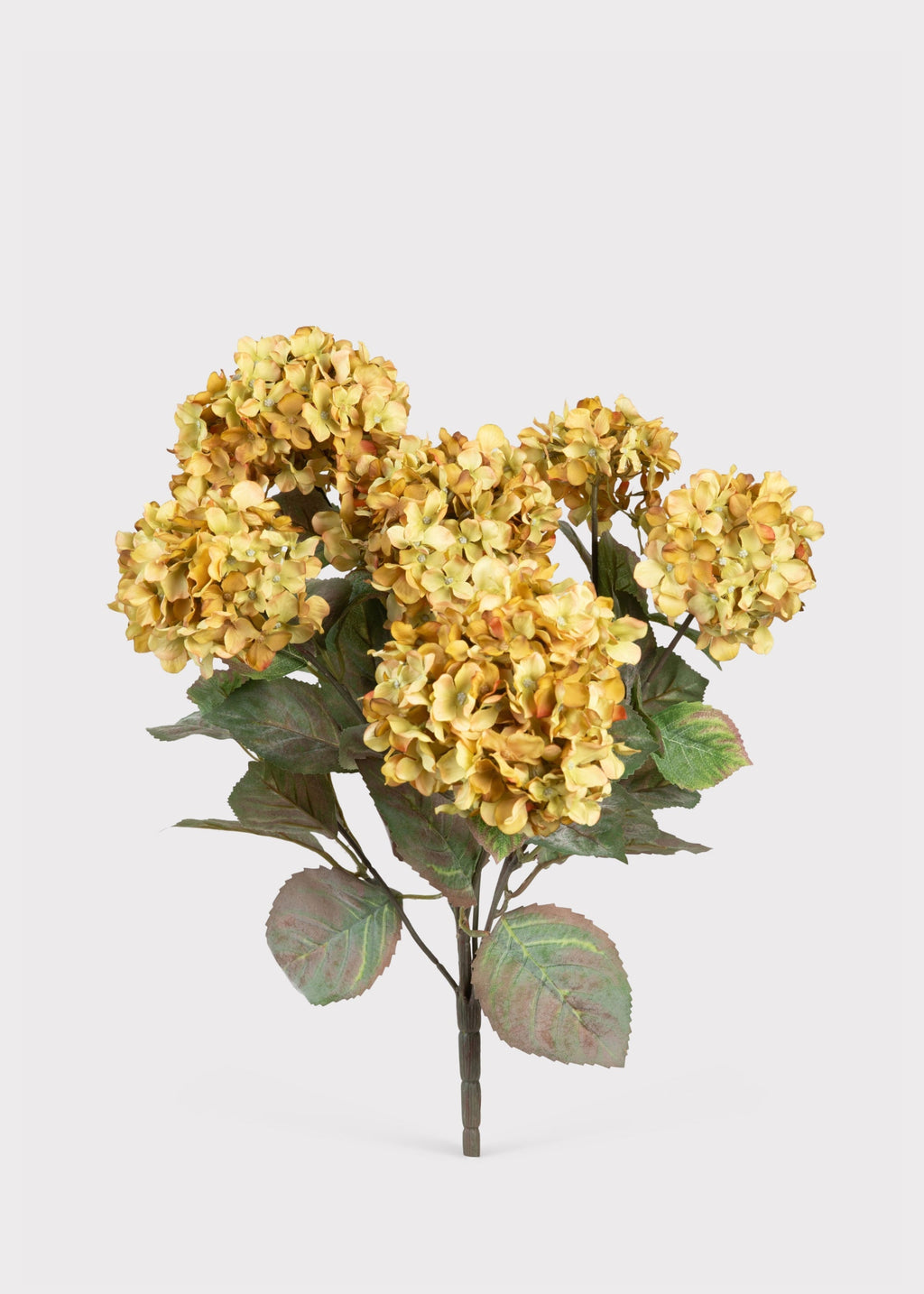SAVE - Vintage Antique Green Fake Hydrangea Bush - 20"