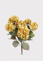 SAVE - Vintage Antique Green Fake Hydrangea Bush - 20"