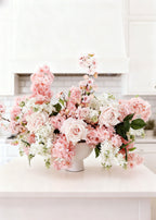 Artificial Spring Cherry Blossom Branch in Pink - 40"