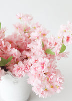 Artificial Spring Cherry Blossom Branch in Pink - 40"