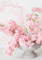 Artificial Spring Cherry Blossom Branch in Pink - 40"
