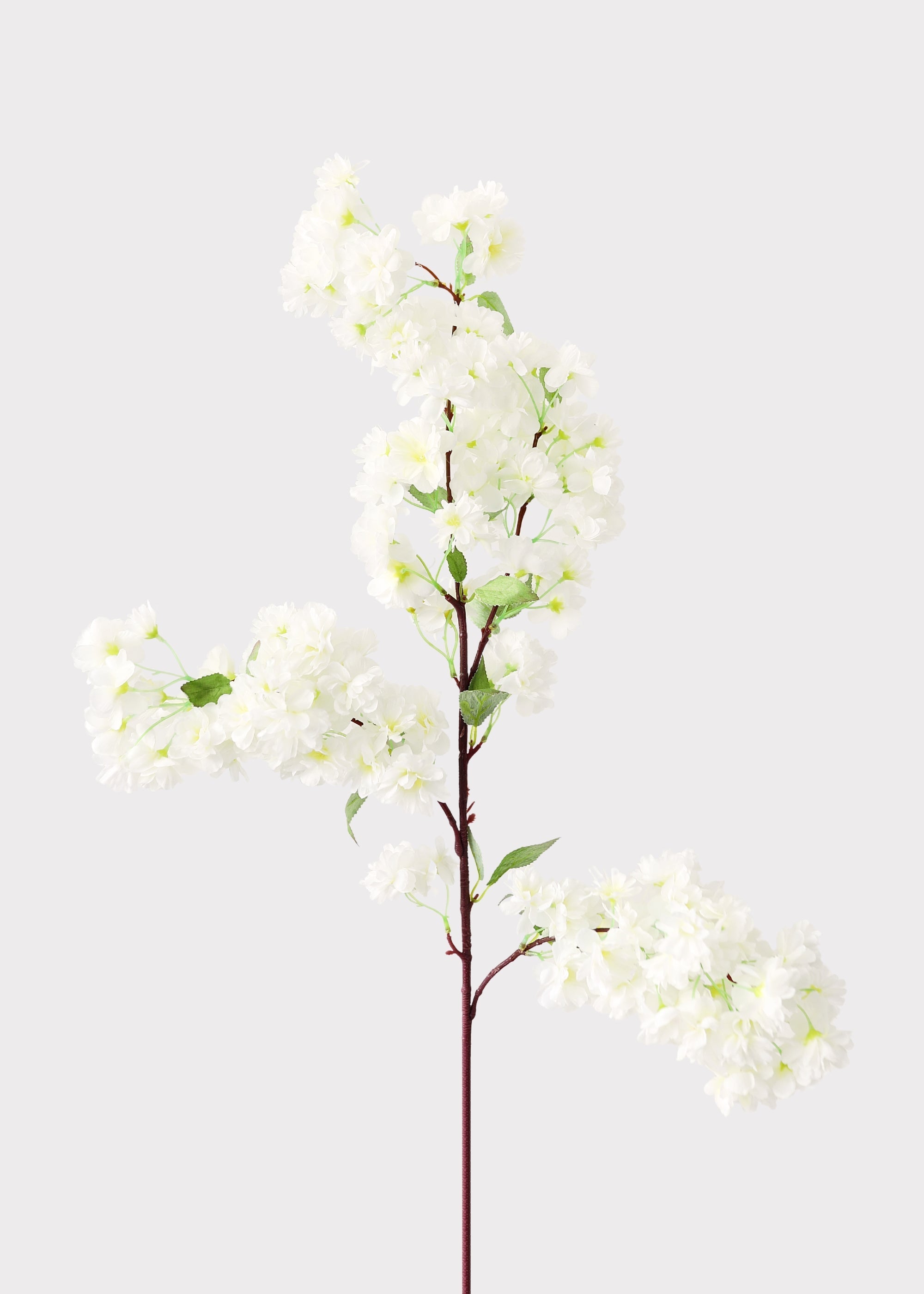 Artificial Spring Cherry Blossoms in Cream - 40"