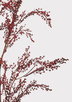 Artificial Holiday Berry Branch in Red - 38"