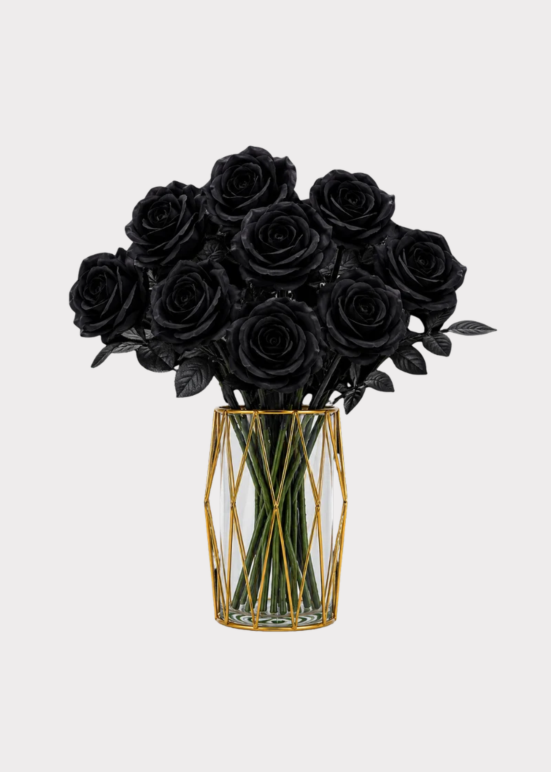 Luxury Midnight Black Roses